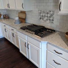 Carrara Marble Kitchen