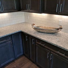 Luna Pearl Granite Kitchen